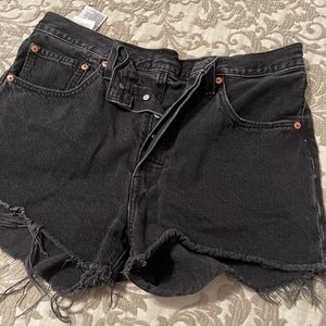 Levi cutoff shorts